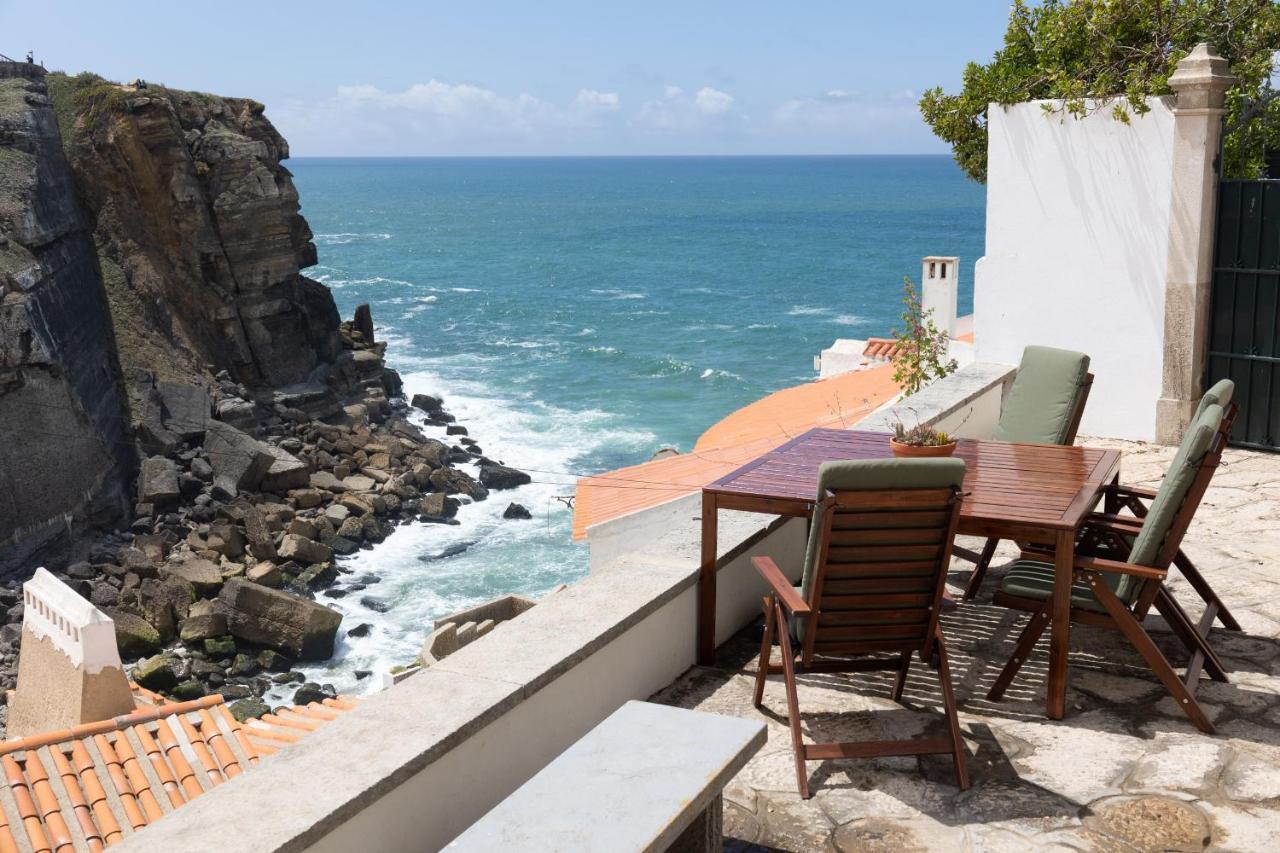 Um Lugar Ao Sol Beach House Azenhas Do Mar Сінтра Екстер'єр фото