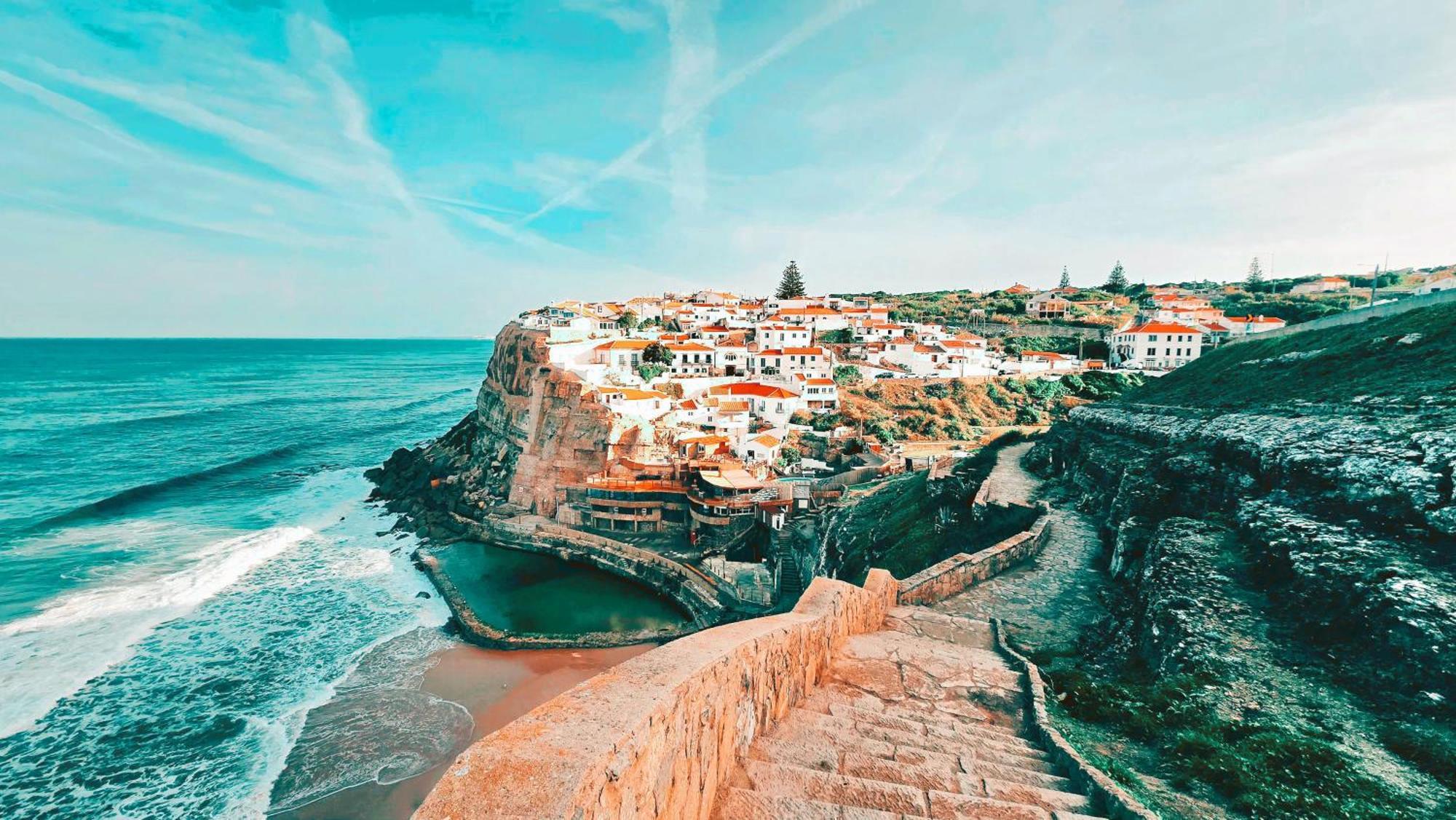 Um Lugar Ao Sol Beach House Azenhas Do Mar Сінтра Екстер'єр фото