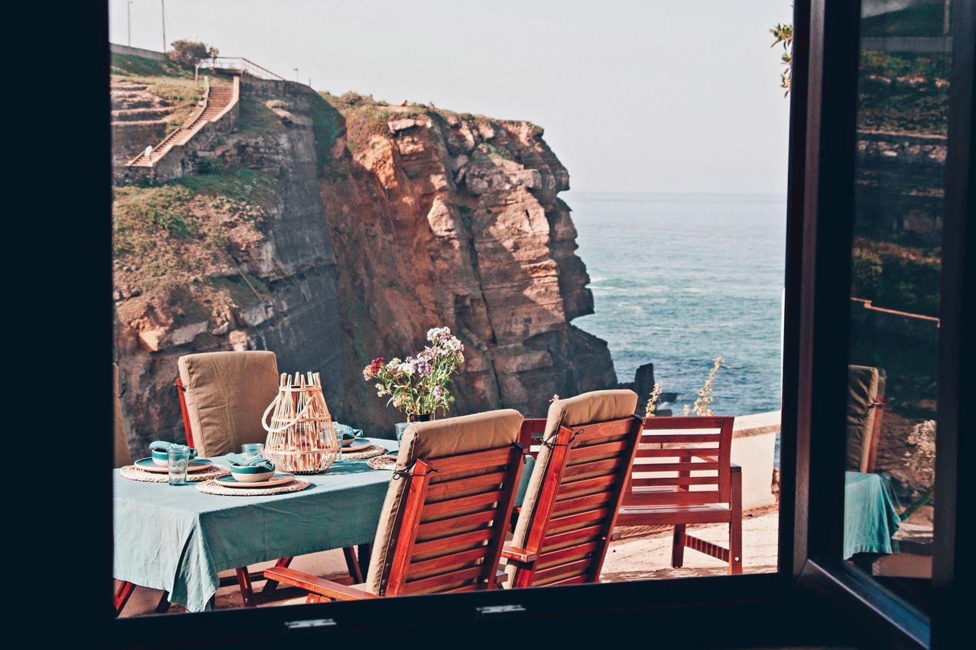 Um Lugar Ao Sol Beach House Azenhas Do Mar Сінтра Екстер'єр фото